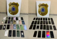 Polícia civil recupera em Eunápolis dezenas de celulares furtados no Carnaporto 2024