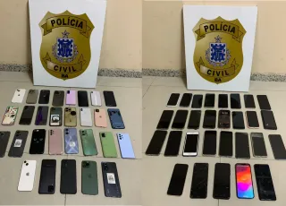 Polícia civil recupera em Eunápolis dezenas de celulares furtados no Carnaporto 2024