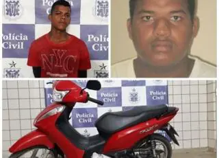 Polícia Civil recupera moto roubada que estava sendo usada em vários roubos. Autor foi preso