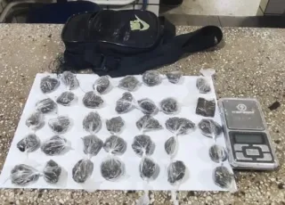 Polícia Militar apreende drogas durante patrulhamento em Teixeira de Freitas
