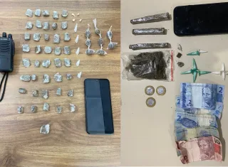 Polícia Militar apreende drogas e prende suspeitos durante rondas em Porto Seguro e Santa Cruz Cabrália