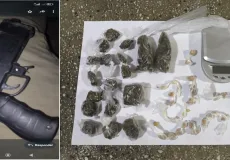 Polícia Militar apreende drogas e um simulacro de arma de fogo em Teixeira de Freitas; um suspeito foi preso