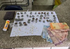 Polícia Militar apreende menor com drogas em Teixeira de Freitas