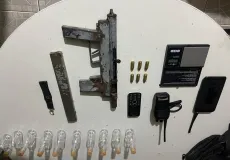 POLÍCIA MILITAR APREENDE METRALHADORA ARTESANAL E MUNIÇÕES EM ALCOBAÇA