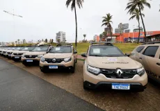 Polícia Militar da Bahia recebe 136 novas viaturas para reforçar frota operacional