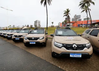 Polícia Militar da Bahia recebe 136 novas viaturas para reforçar frota operacional