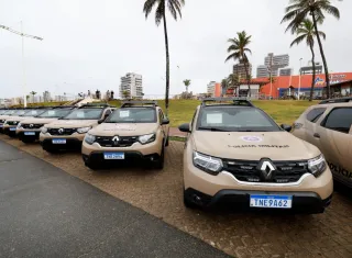 Polícia Militar da Bahia recebe 136 novas viaturas para reforçar frota operacional