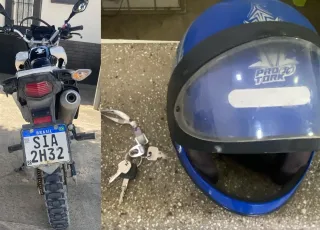 Polícia Militar prende homem em Teixeira de Freitas e recupera motocicleta furtada em Prado