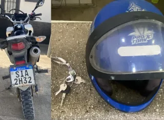 Polícia Militar prende homem em Teixeira de Freitas e recupera motocicleta furtada em Prado