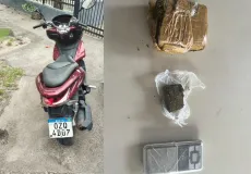 Polícia Militar prende homem por tráfico de drogas e apreende veículo em Prado