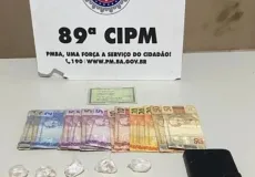 Polícia Militar prende indivíduo em posse de crack e dinheiro em Itabatã