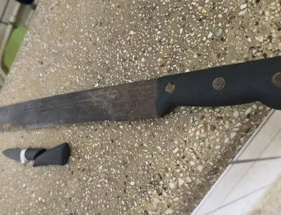 Polícia Militar prende suspeito após atacar homem com facão em Teixeira de Freitas