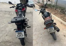 Polícia Militar recupera duas motocicletas em Teixeira de Freitas; uma furtada e outra com sinais de identificação adulterados
