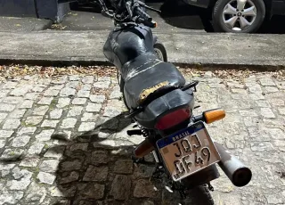 Polícia Militar recupera motocicleta com restrição de furto/roubo em Teixeira de Freitas