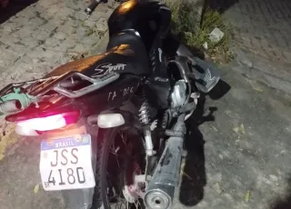 Polícia Militar recupera motocicleta furtada em Teixeira de Freitas