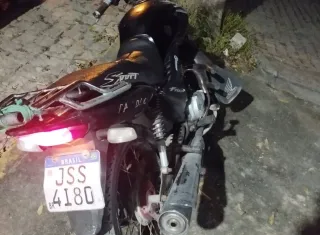 Polícia Militar recupera motocicleta furtada em Teixeira de Freitas