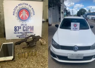 Polícia prende sequestradores armados e liberta vítima, em Teixeira de Freitas