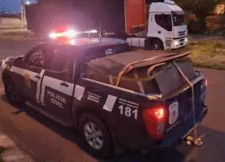 Polícia recupera carga de cervejas avaliada em R$ 250 mil