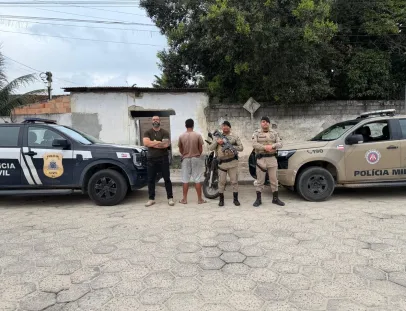 Polícia recupera moto e celular furtados e prende suspeito em Posto da Mata