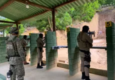 Policiais da 43ª CIPM recebem capacitação em Fuzis ARAD 7,62mm