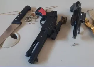 Policiais da 7ª CIPM apreendem arma de fogo em Itagimirim e impedem roubos