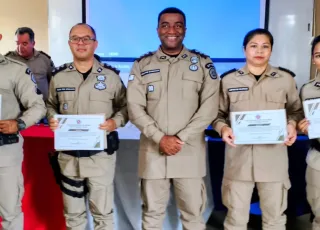 Policiais da 87ª CIPM participam de capacitação técnica promovida pela PMBA no extremo sul