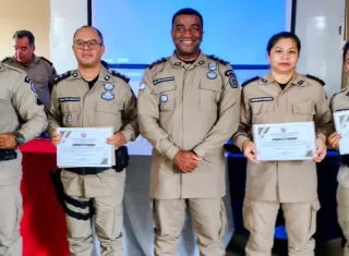 Policiais da 87ª CIPM participam de capacitação técnica promovida pela PMBA no extremo sul