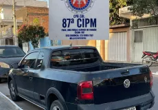 Policiais da 87ª CIPM recupera em Teixeira de Freitas veículo clonado com restrição de furto ou roubo 
