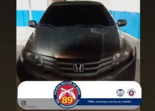 Policiais da 89ª CIPM de Mucuri recuperam em Itabatã veículo furtado no ES