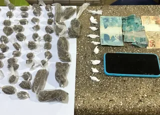 Policiais da Pegasus prende indivíduo por tráfico de drogas em Teixeira de Freitas