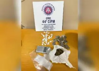 Policiais Militares da 44ª CIPM prendem homem com entorpecentes em Itanhém