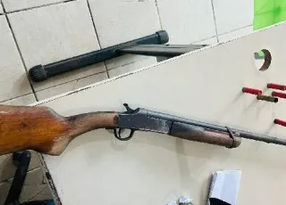 Policiais Militares da CIPPA/PS apreendem arma de fogo e munições em Ilhéus