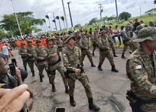 Policiais militares da CIPPA/PS participam do desfile de 07 de Setembro em Ilhéus 