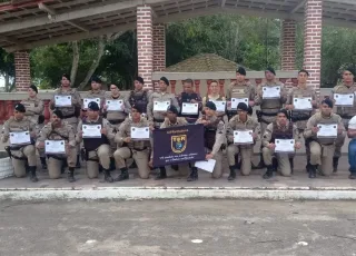 Policiais Militares recebem instrução de atendimento pré-hospitalar em Teixeira de Freitas