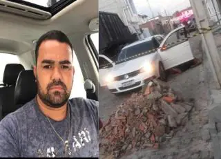 Policial em surto psicótico mata um frentista e atira em outro no interior da Bahia