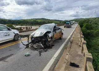 Policial militar lotado na 43ª CIPM de Itamaraju sofre acidente na BR 101