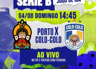 Porto e Colo Colo na final da Série B neste domingo 