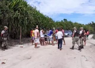 Porto Seguro - PM desobstruiu acesso a Caraiva e Monte Pascoal