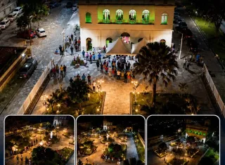 Praça da Igreja Matriz ganha nova estrutura e será inaugurada nesta sexta-feira em Alcobaça