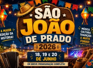 Prado confirma São João 2026 com três dias de festa e grandes atrações