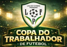 Prado entra em campo com a Copa do Trabalhador