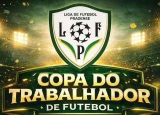 Prado entra em campo com a Copa do Trabalhador