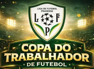 Prado entra em campo com a Copa do Trabalhador