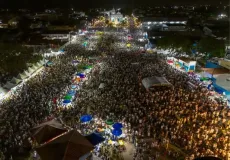 Prado entra para a história com uma das maiores viradas de ano, com festa e organização