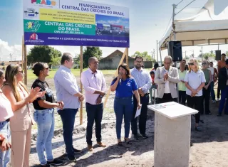 Prado inicia construção de nova creche no bairro São Brás e reforça compromisso com a educação infantil
