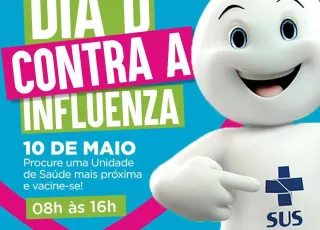 Prado participa do Dia D de vacinação contra a gripe neste sábado (10)