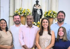 Prado -Prefeito Gilvan participa de missa em honra a São Benedito e reforça valorização da cultura local