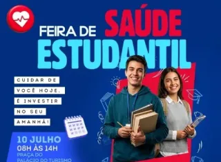 Prado promove Feira de Saúde Estudantil com vacinação, exames e atendimento gratuito à população estudantil