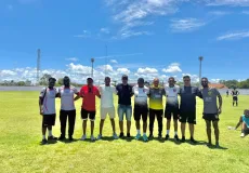 Prado recebe agenciador FIFA para avaliação de mais de 100 jovens talentos