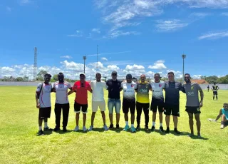 Prado recebe agenciador FIFA para avaliação de mais de 100 jovens talentos